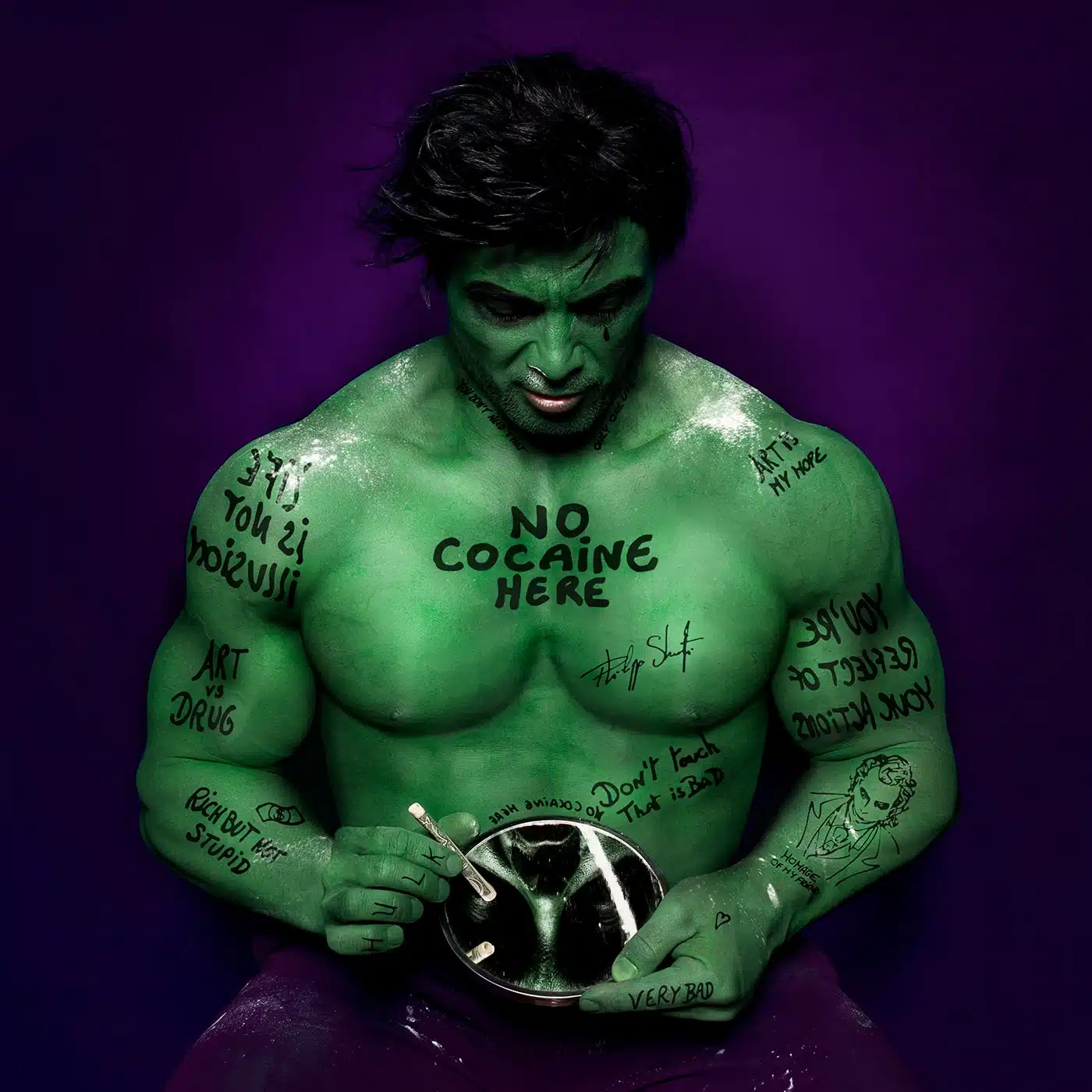 Hulk vs drugs tag version