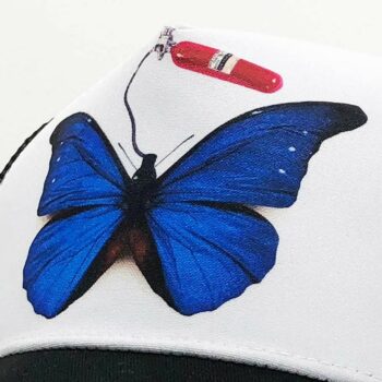 Butterfly baseball cap