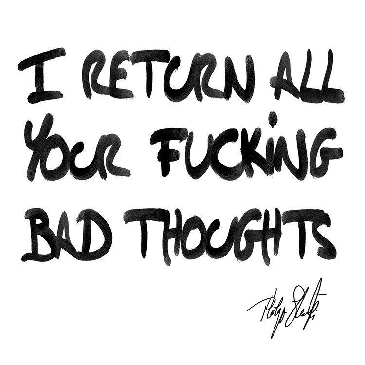 Read more about the article I return all yours f**king bad thoughts