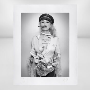Philippe Shangti - Welcome On Board - 2024 Digigraphic print  40 x 50cm, EDITION OF 77